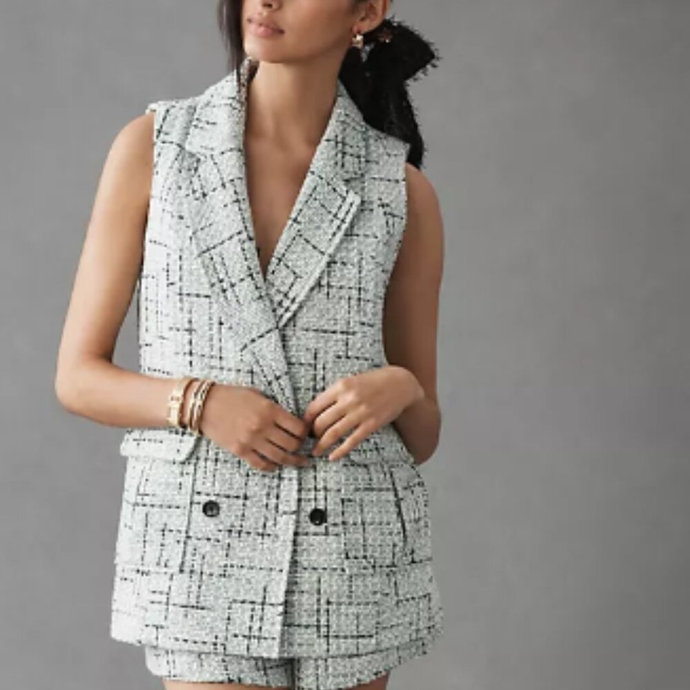 Maeve Tweed Vest
